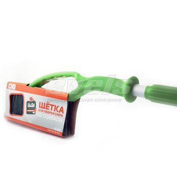 Щетка сметка+скребок "Li-Sa" LS203 телескопическая, теплая ручка 85-113см