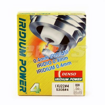 Свеча зажигания "DENSO" IXU22#4 /5308#4 (I-08) — основное фото